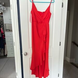 BCBGMaxazaria Red/Orange dress